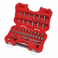 Craftsman Mechanics Tool Set - Steel - 51 Pieces