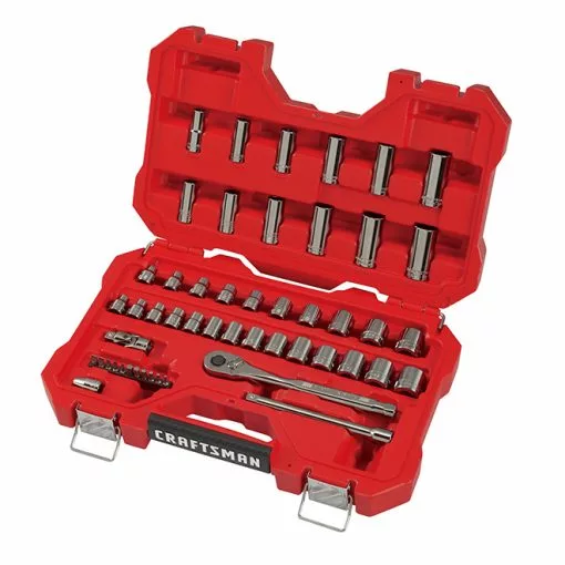 Craftsman Mechanics Tool Set - Steel - 51 Pieces -Craftsman Sales Shop 00276517 L