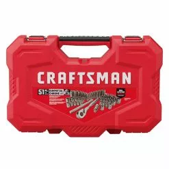 Craftsman Mechanics Tool Set - Steel - 51 Pieces -Craftsman Sales Shop 00276517c L