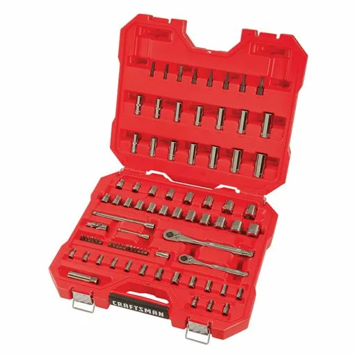 Craftsman Mechanics Tool Set - Steel - 81-Piece -Craftsman Sales Shop 00276518 L