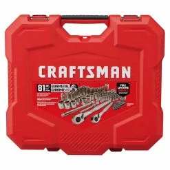 Craftsman Mechanics Tool Set - Steel - 81-Piece -Craftsman Sales Shop 00276518c L