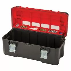 CRAFTSMAN Plastic Professional Tool Box - 26 in - Red and Black -Craftsman Sales Shop 00276520b L