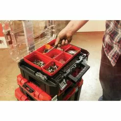 CRAFTSMAN Portable Storage Tower - 3 Boxes - Red and Black -Craftsman Sales Shop 00276521e L