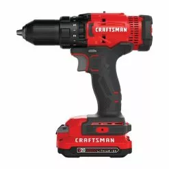 Craftsman V20 1/2-in Cordless Drill Kit - 1500 RPM - Keyless Chuck - Dual Speed Mode
