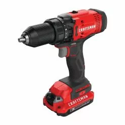 Craftsman V20 1/2-in Cordless Drill Kit - 1500 RPM - Keyless Chuck - Dual Speed Mode -Craftsman Sales Shop 00276534c L