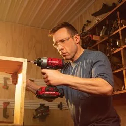 Craftsman V20 20-Volt Max 1.3Ah 1/4-in Cordless Impact Driver with Batteries and Charger - 2800 RPM - LED Light -Craftsman Sales Shop 00276536c L