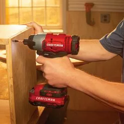 Craftsman V20 20-Volt Max 1.3Ah 1/4-in Cordless Impact Driver with Batteries and Charger - 2800 RPM - LED Light -Craftsman Sales Shop 00276536d L