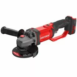 Craftsman V20 20-Volt Max 4 1/4-in Cordless Angle Grinder - 8500 RPM - Trigger Switch - Bare Tool (battery not included) -Craftsman Sales Shop 00276537c L