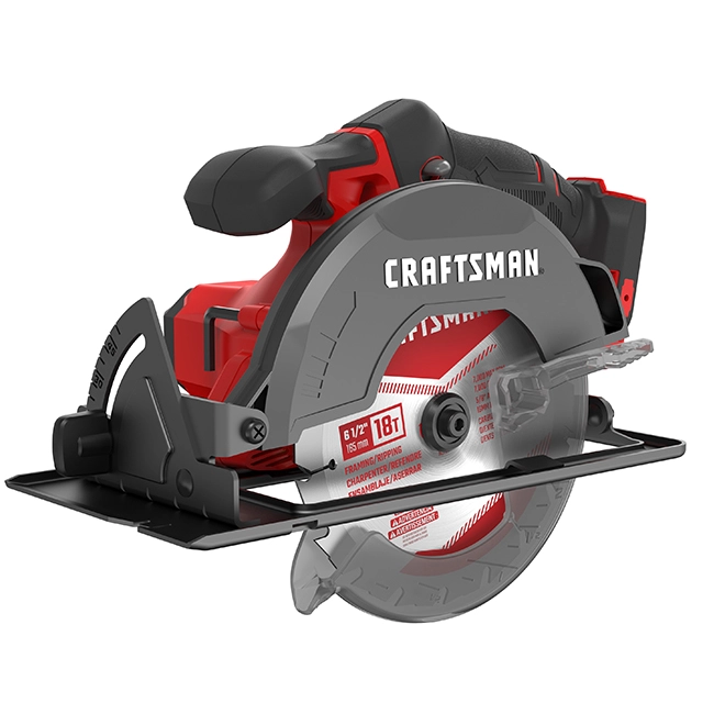 Craftsman 20-V 6 1/2-in Cordless Circular Saw - 4000-RPM - 50° Bevel Capacity - Bare Tool (battery not included) 1 Craftsman 20-V 6 1/2-in Cordless Circular Saw - 4000-RPM - 50° Bevel Capacity - Bare Tool (battery not included)