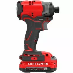 Craftsman V20 Cordless Impact Driver with Li-Ion Battery - 2800 RPM - Brushless Motor -Craftsman Sales Shop 00276544d L