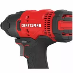 Craftsman V20 20-Volt Max Cordless Power Tool Combo Kit with Batteries and Charger - 1500 RPM - 3100 BPM - Quick Change -Craftsman Sales Shop 00276545d L