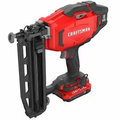 Craftsman V20 20-Volt Max Cordless 2 1/2-in Finish Nailer Kit - 16-Gauge - Over-Moulded Handle -Craftsman Sales Shop 00276551c L