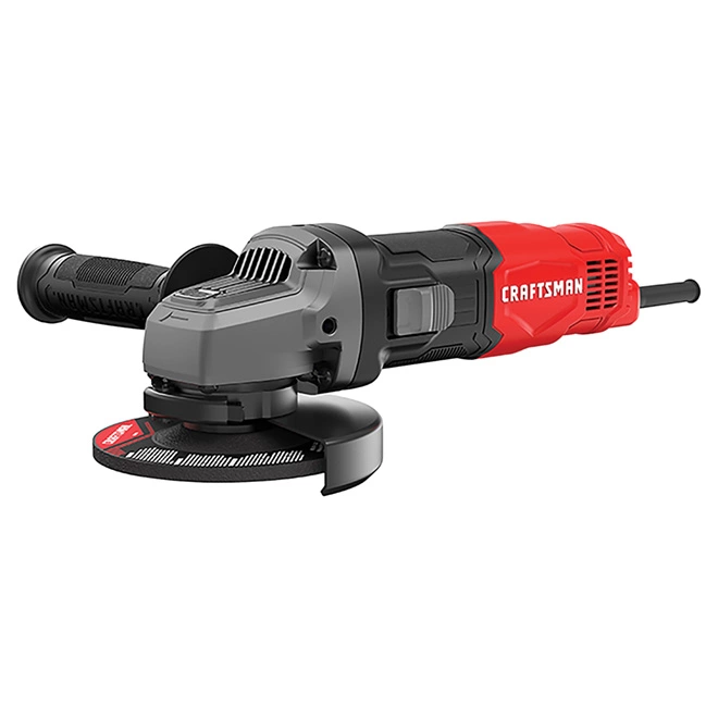 Craftsman 4 1/2-in Small Corded Angle Grinder - 6-Amp - 12000 RPM - 3 Position Handle 1 Craftsman 4 1/2-in Small Corded Angle Grinder - 6-Amp - 12000 RPM - 3 Position Handle