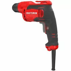 Craftsman 3/8-in Keyless Corded Drill - 7-amp Motor - 2500 RPM - Lock-On Trigger -Craftsman Sales Shop 00276555e L