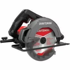 CRAFTSMAN Circular Saw - 7 1/4" Blade with 18 Teeth - 13 A - Black/Red