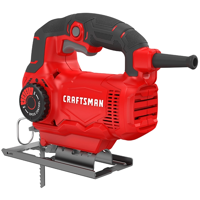 Craftsman Keyless Corded Jigsaw - 5-Amp Motor - 4 Orbital Setting - U and T Shank - Variable Speed 5 Craftsman Keyless Corded Jigsaw - 5-Amp Motor - 4 Orbital Setting - U and T Shank - Variable Speed - Image 5