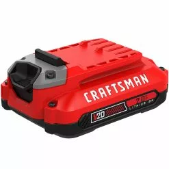 Craftsman V20 2Ah Lithium-Ion Battery - 20-Volt Max - 3-LED Charge Indicator - Premium Grade Cells -Craftsman Sales Shop 00276560c L