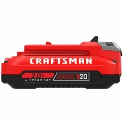 Craftsman V20 2Ah Lithium-Ion Battery - 20-Volt Max - 3-LED Charge Indicator - Premium Grade Cells -Craftsman Sales Shop 00276560d L