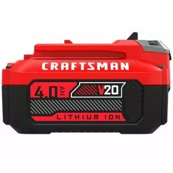 Craftsman 20-Volts 4Ah Premium Lithium Ion Battery - 3-LED Charge Indicator - No Self-Discharge - 1-Hour Charge Time -Craftsman Sales Shop 00276562d L