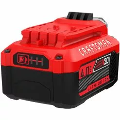 Craftsman 20-Volts 4Ah Premium Lithium Ion Battery - 3-LED Charge Indicator - No Self-Discharge - 1-Hour Charge Time -Craftsman Sales Shop 00276562e L