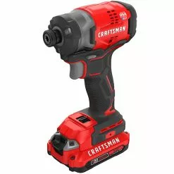 Craftsman 20-volt Cordless 1/4-in Impact Driver with Batteries and Charger - 2900 RPM - Variable Speed - Quick Change -Craftsman Sales Shop 00276568c L