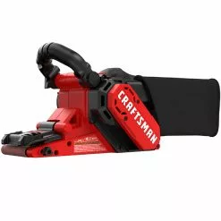 Craftsman Corded Belt Sander - 7-Amp Motor - 3-Position Handle - On-Board Dust Bag - Quick Change