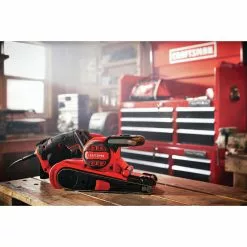Craftsman Corded Belt Sander - 7-Amp Motor - 3-Position Handle - On-Board Dust Bag - Quick Change -Craftsman Sales Shop 00276572e L