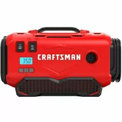 Craftsman Cordless Air Inflator - 160-psi - 3 Power Source - Automatic Shut-Off - Bare Tool (battery not included)