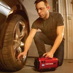 Craftsman Cordless Air Inflator - 160-psi - 3 Power Source - Automatic Shut-Off - Bare Tool (battery not included) -Craftsman Sales Shop 00276578c L