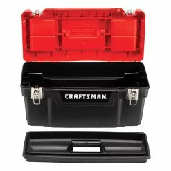 CRAFTSMAN Plastic Tool Box - 16" - Red and Black -Craftsman Sales Shop 00276586d L