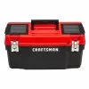 CRAFTSMAN Plastic Tool Box - 20" - Red and Black
