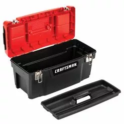 CRAFTSMAN Plastic Tool Box - 20" - Red and Black -Craftsman Sales Shop 00276587c L