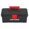CRAFTSMAN Classic Tool Box - 13" - Black and Red