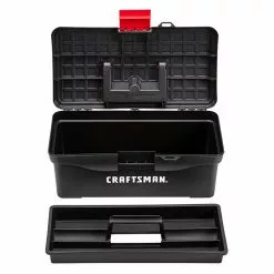 CRAFTSMAN Classic Tool Box - 13" - Black and Red -Craftsman Sales Shop 00276588c L
