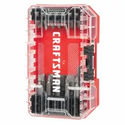 Craftsman Screwdriver Bit Set - 24 Pieces - Shock-Resistant Steel - Hard Protective Case -Craftsman Sales Shop 00276591e L