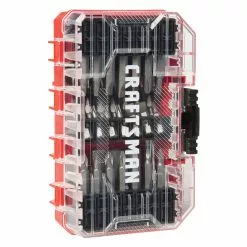 CRAFTSMAN Set of 47 Screwdriving Bits - Red and Black -Craftsman Sales Shop 00276592e L