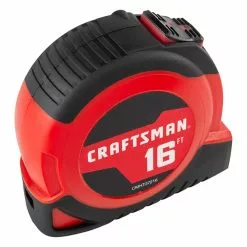 CRAFTSMAN Self-Locking Measuring Tape - 3/4'' x 16' - Red -Craftsman Sales Shop 00276607c L