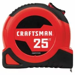 CRAFTSMAN Self-Locking Tape Measure - 1" x 25'