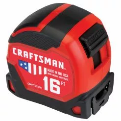 CRAFTSMAN PRO-11 Measuring Tape - 1.25'' x 16' - Red and Black 6 CRAFTSMAN PRO-11 Measuring Tape - 1.25'' x 16' - Red and Black -Craftsman Sales Shop 00276609c L