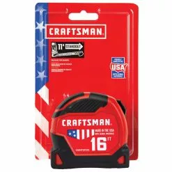 CRAFTSMAN PRO-11 Measuring Tape - 1.25'' x 16' - Red and Black 7 CRAFTSMAN PRO-11 Measuring Tape - 1.25'' x 16' - Red and Black -Craftsman Sales Shop 00276609d L