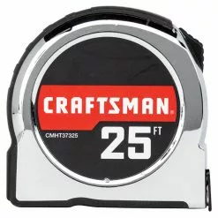 CRAFTSMAN Classic Tape Measure - 1'' x 25' - Chrome