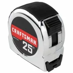 CRAFTSMAN Classic Tape Measure - 1'' x 25' - Chrome -Craftsman Sales Shop 00276611c L