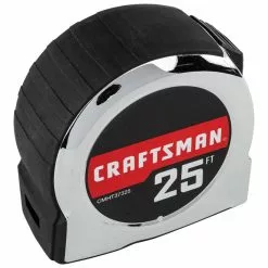 CRAFTSMAN Classic Tape Measure - 1'' x 25' - Chrome -Craftsman Sales Shop 00276611d L