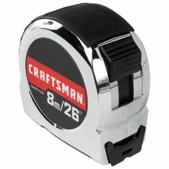 CRAFTSMAN Classic Tape Measure - 1'' x 26' - Chrome -Craftsman Sales Shop 00276612c L