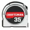 CRAFTSMAN Classic Tape Measure - 1'' x 35' - Chrome