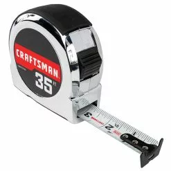 CRAFTSMAN Classic Tape Measure - 1'' x 35' - Chrome -Craftsman Sales Shop 00276613c L