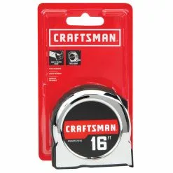 CRAFTSMAN Classic Tape Measure - 1'' x 16' - Chrome -Craftsman Sales Shop 00276614d L