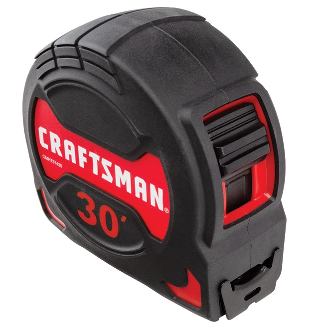CRAFTSMAN PRO-10 Measuring Tape - 1.25'' x 30' - Black and Red 3 CRAFTSMAN PRO-10 Measuring Tape - 1.25'' x 30' - Black and Red - Image 3