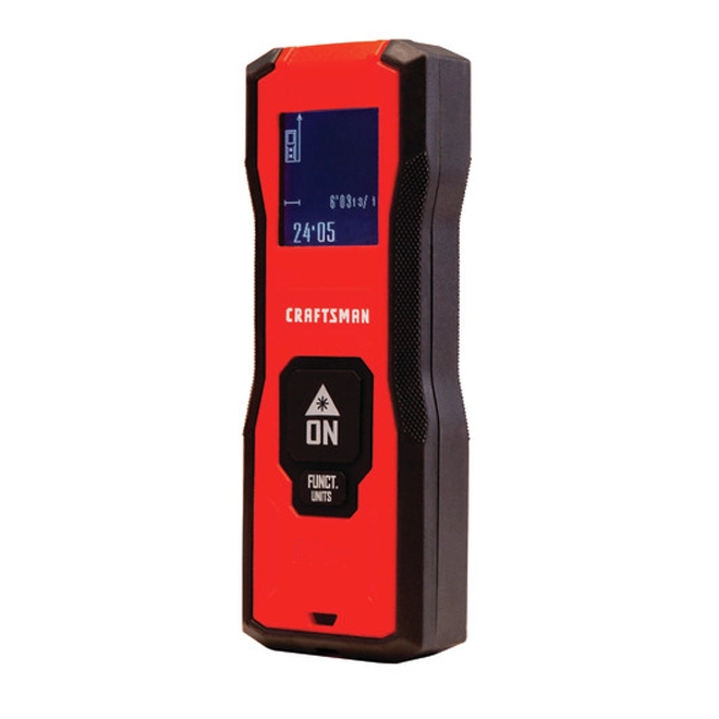 CRAFTSMAN Laser Distance Measurer - Area and Volume - 65' Range 3 CRAFTSMAN Laser Distance Measurer - Area and Volume - 65' Range - Image 3