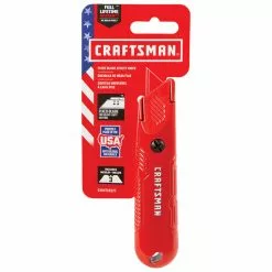 Craftsman Fixed-Blade Utility Knife - 3 Blades - 5.5-in - Red 5 Craftsman Fixed-Blade Utility Knife - 3 Blades - 5.5-in - Red -Craftsman Sales Shop 00276642c L